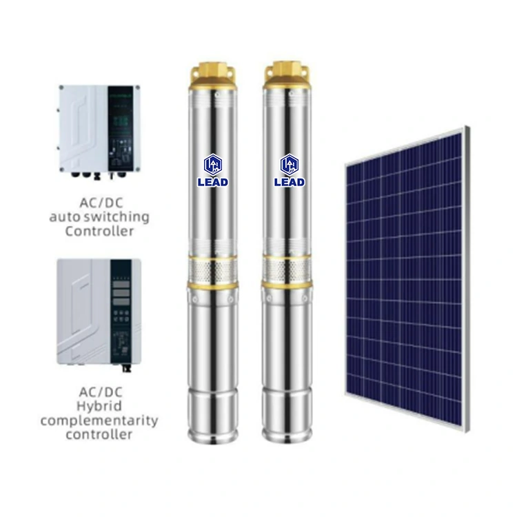 Pompa del pozzo solare complementare ibrido pollici