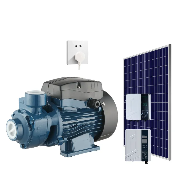 AC/DC Solar Self-Priming Jet Pump