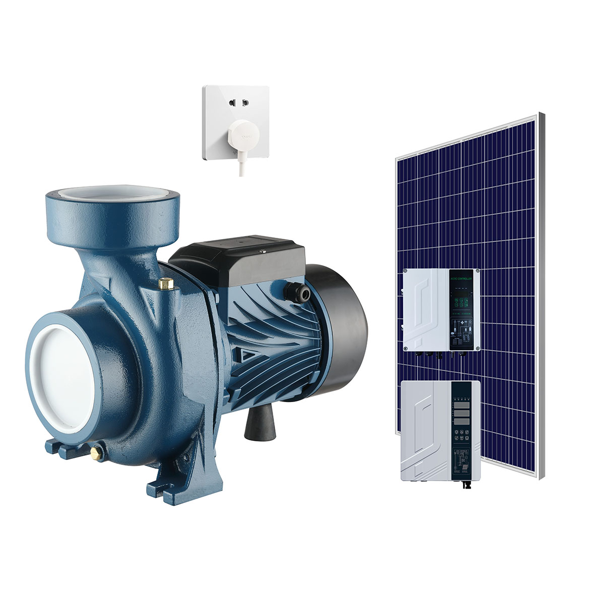 Pompe d'acqua centrifuga solare per l'irrigazione dell'agricoltura